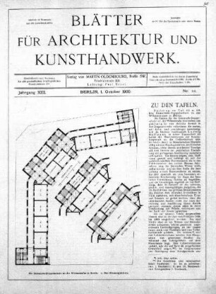 No. 10, 1. Oktober 1900