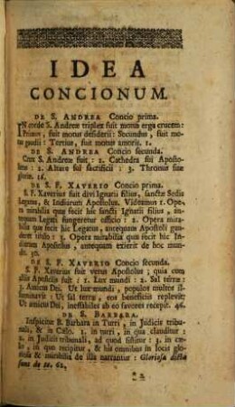 Annus Apostolicus, Seu Conciones Toto Anni Decursu Praedicabiles : [De Sanctis] ; Stilo Perspicuo Elaboratae, claraque methodo concinnatae, 1