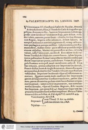 83. Valentinianus II. LXXXIII. Imp.