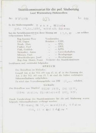 Henn, Wilhelm