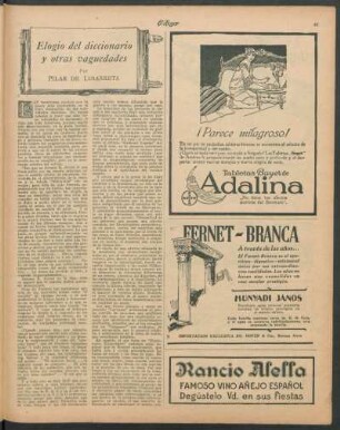 Elogio del diccionario y otras vaguedades
