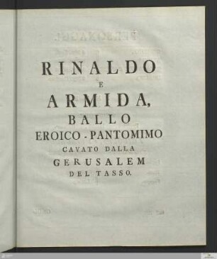 Rinaldo e Armida