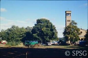 Potsdam, Park Sacrow, Sportschiffergottesdienst.