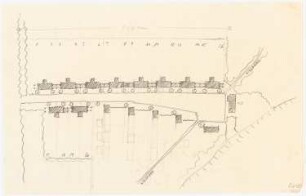 Siedlung Bruchmühle, Petershagen: Lageplan