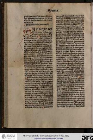 Sequitur secunda pars evangelii.