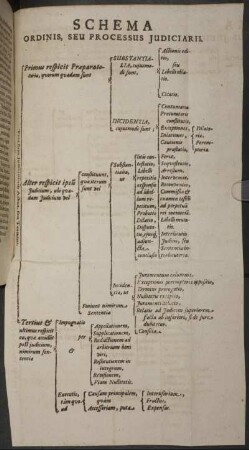 Schema Ordinis, Seu Processus Judiciarii.