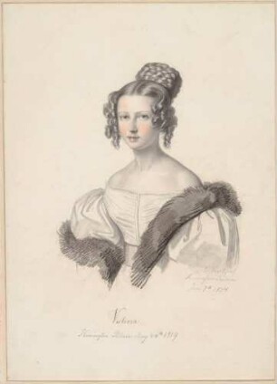 Bildnis Victoria (1819-1901), Königin von Großbritannien, Kaiserin von Indien