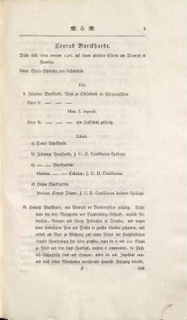 Burckhardtische Genealogie, oder Stamm-Baum deren in sieben Haupt-Stämm bestehenden Burckhardt- und Bardilinischen Familie, auch allen davon descendirenden Haupt- und Neben-Linien, renovirt nach dem Pregizerischen Stamm-Baum de 1719.