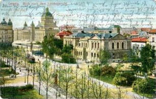 Leipzig: Blick nach dem Reichsgericht