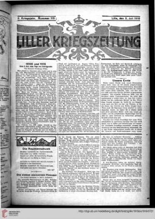 Hefte 113-122, Juli 1916