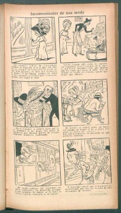 Inconvenientes de una moda - [Cómic]