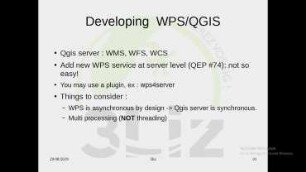WPS services with QGIS Processing: From desktop to server