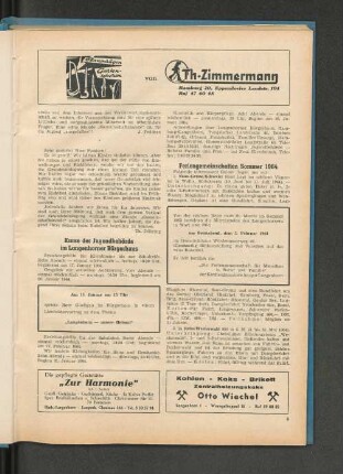Kurse der Jugendbehörde im Langenhorner Bürgerhaus