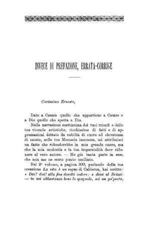 Invece Di Prefazione, Errata-Corrige