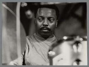 Bobby Battle : Portrait des Schlagzeugers Bobby Battle in der Kongresshalle bei den 9. Leipziger Jazztagen 1984