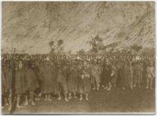 Italienische Kriegsgefangene während der 12. Isonzoschlacht