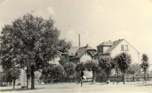 Ortsbild von Straßgräbchen : Napohlad na wjesku Nadróžna Hrabowka