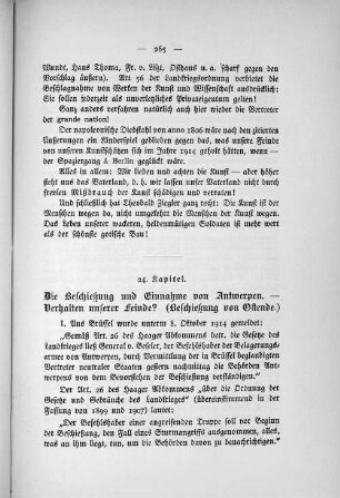 24. Kapitel. Die Beschießung und Einnahme von Antwerpen. - Verhalten unserer Feinde? (Beschießung von Ostende.)