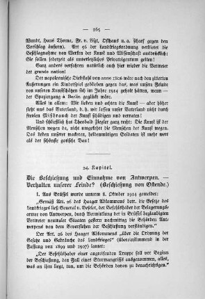 24. Kapitel. Die Beschießung und Einnahme von Antwerpen. - Verhalten unserer Feinde? (Beschießung von Ostende.)