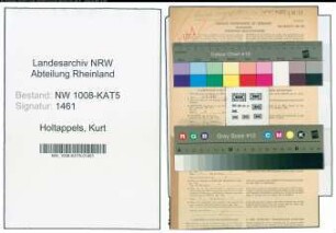 Entnazifizierung Kurt Holtappels , geb. 01.03.1921 (Kaufmann)