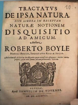 Tractatus de ipsa natura