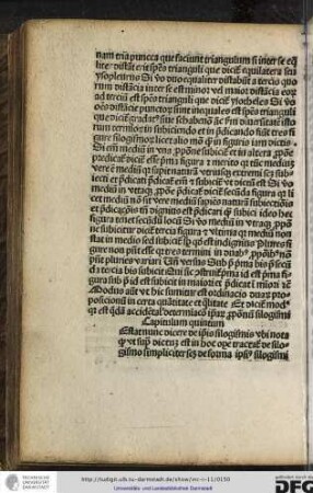 Capitulum quintum.