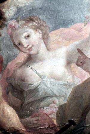 Merkur mit dem goldenen Apfel der Eris
