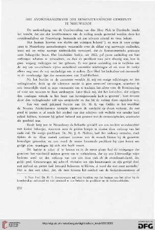 2.Ser. 8.1915: Het avondmaalzilver der Remonstrantsche gemeente te Nieuwkoop