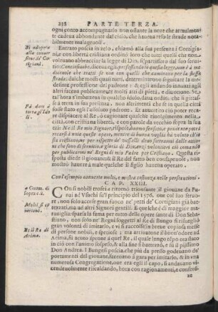 Cap. Con l'esempio converterte molti, e mostra costanza nelle persecutioni