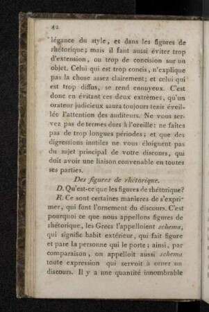 Des figures de rhétorique.