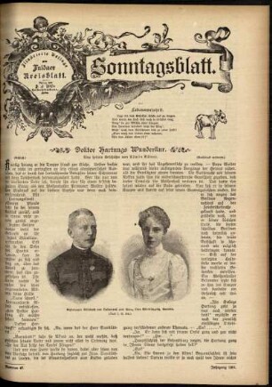 Ausgabe vom Sonntag, den 24. November 1901.