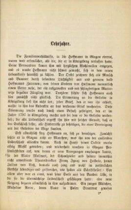 Lehrjahre