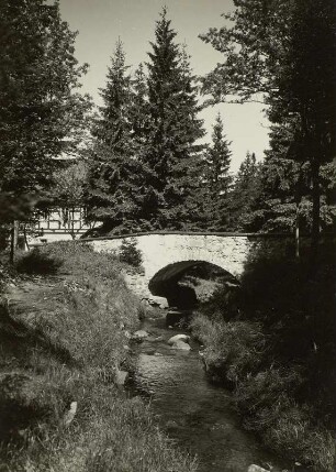 Weißeritz, Schellerhau, Schinderbrücke