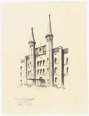 Evangelisches Diakonissenkrankenhaus Bethanien, Berlin-Kreuzberg Umbau. Hauptgebäude: Eingang