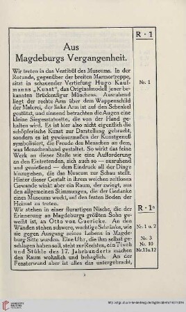 Aus Magdeburgs Vergangenheit