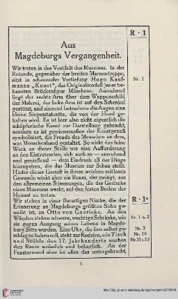 Aus Magdeburgs Vergangenheit