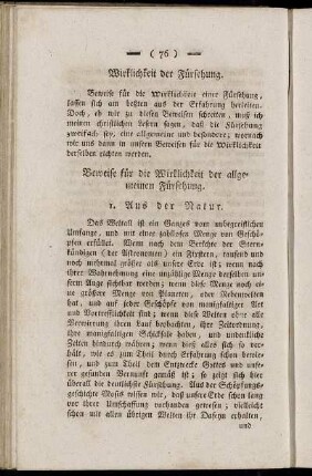 Wirklichkeit der Fürsehung