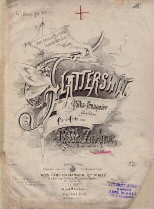 Flattersinn : Polka française ; für d. Pianoforte ; op. 127
