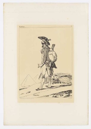 République, Blatt 30 der Folge "Federzeichnungen"