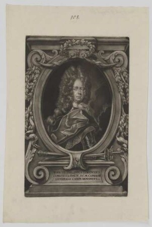 Bildnis des Wiricus Philippus Lorentius, Comes de Daun