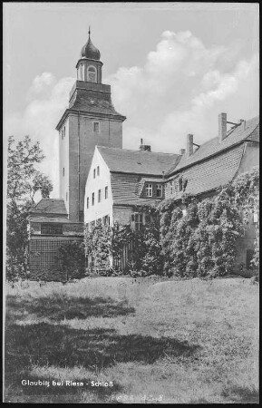 Glaubitz. bei Riesa, Schloss