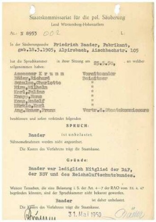 Baader, Friedrich