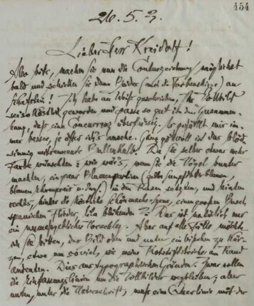 Brief an Ernst Kreidolf