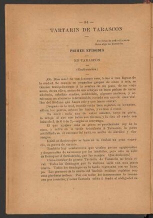 Tartarin de Tarascón - (Continuación) : [Novela]