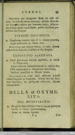 Mella et Oxymelita