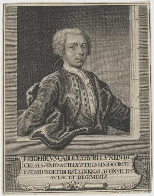 Bildnis des Fridericvs Carolvs Bvri