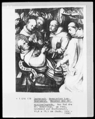 Der Tod des heiligen Dominikus