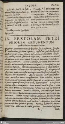 [Epistola Beati Petri Apostoli Prima]