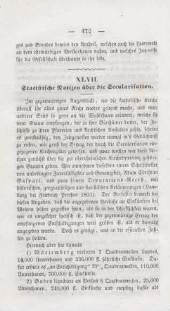472-473 Statistische Notizen über die Secularisation
