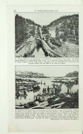 Treppenschleuse am Vrangfoß in Telemarken im südlichen Norwegen